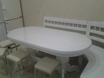 пленка на овальный стол